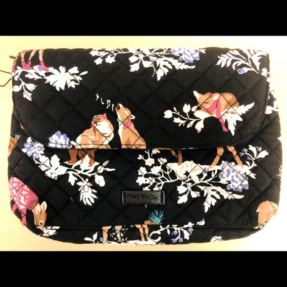 Vera Bradley Merry Mischief Brush and Cosmetic Case 25218-T77 New with Tags! - Picture 1 of 3